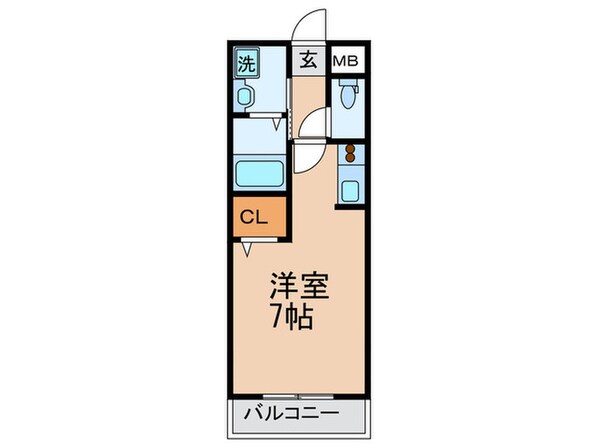 エクセレントⅡ藤田の物件間取画像